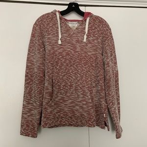 Hang Ten California Classic Mauve Hoodie Pullover Sweater Sz Medium